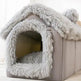 Foldable Dog House Pet Cat Bed Winter Dog Villa Sleep Kennel Removable Nest Warm Enclosed Cave Sofa Pets Supplies - EX-STOCK Canada