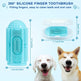 Dog Toothbrush Dog Tooth Brushing Kit  Dog Finger Toothbrush For Dog Teeth Cleaning Dog Dental Care Cat Toothbrush Dog Tooth Brush Puppy Toothbrush Pet Toothbrush 