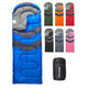 Hooded Outdoor Sleeping Bag – Blue, Green & Black