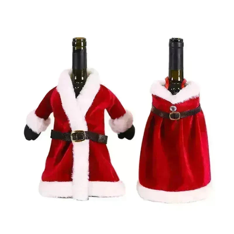 Christmas Decorations Christmas Wine Bottle Socks - EX-STOCK CANADA