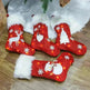 New Christmas Ornament With Light Burlap Embroidery Sock Gift Bag - EX-STOCK CANADA