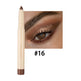 Eyebrow pencil with a close-up of an eye wearing the product, labeled '#16'.