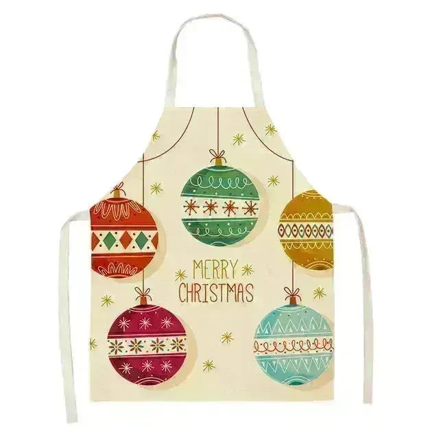 Personalized Christmas Aprons gifts idea for chefs bakers - EX-STOCK CANADA