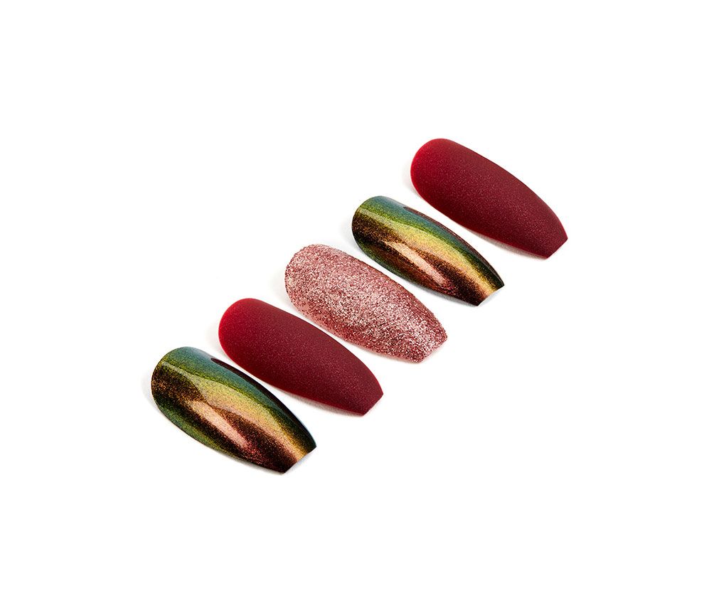 Ardell Nail Addict Red Cateye (Premium) EX-STOCK Canada 