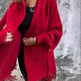 Women's Cashmere Tassel Knitted Batwing Sleeve Kimono Cardigan Jacket Outwear - EX-STOCK Canada