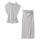 Women's Silk Satin Top Bow Tie Midi Dress - EX-STOCK Canada