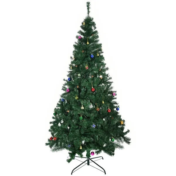 7ft Green Christmas Tree Artificial Xmas Holidays Party With Decoration Ornament EX-STOCK Canada 