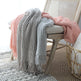 Nordic Knitted Blanket Woolen Blanket Blanket Bubble Blanket Sofa Blanket EX-STOCK Canada 