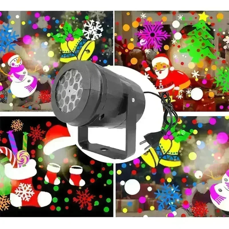 Christmas -themed LED Light Projector Bedroom Party Decor - EX-STOCK CANADA