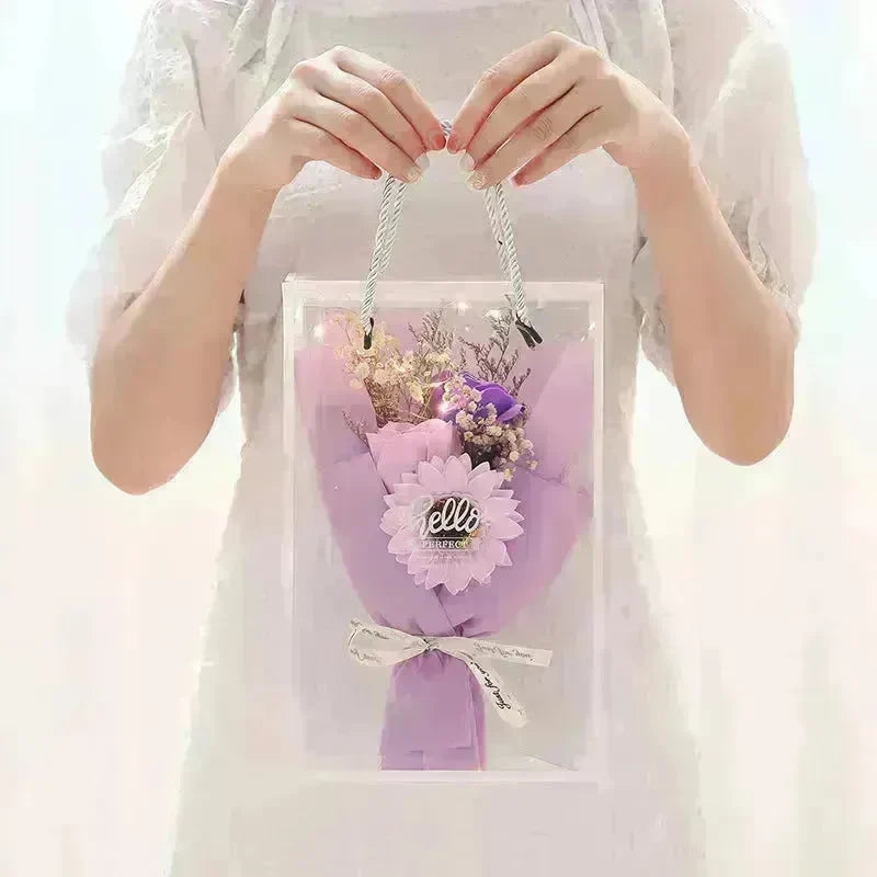 Soap Rose Bundle Gift Box - EX-STOCK CANADA