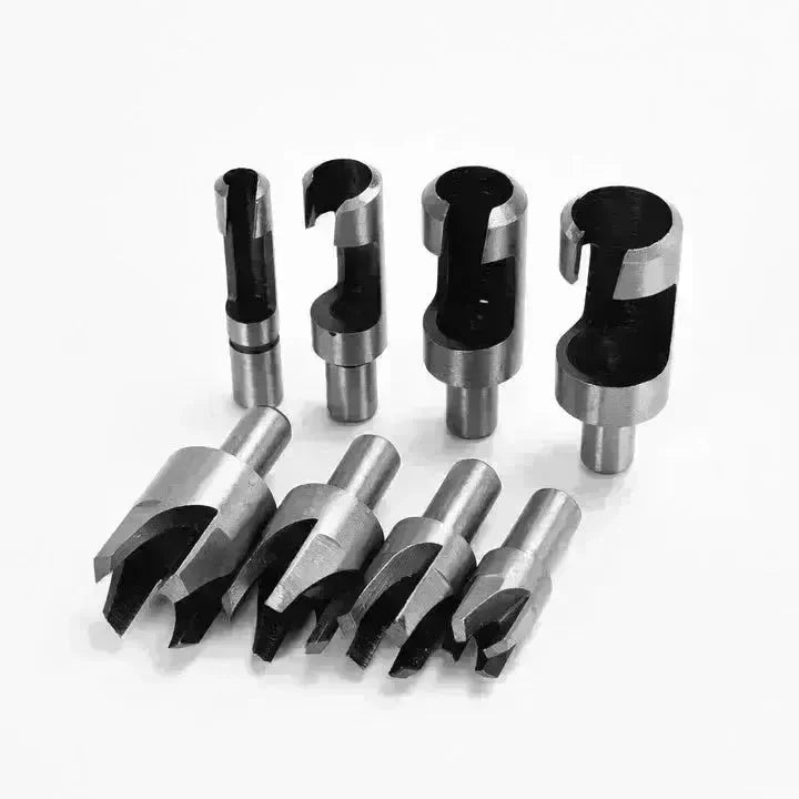 8pcs Wood Plug Cutter set tapered plug cutter - EX-STOCK CANADA