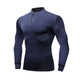 Outdoor Muscle Fitted Tactics Workout T-shirt Long Sleeve Sports Quick-drying top - EX-STOCK CANADA