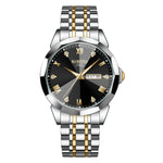 Quartz Men's Steel Strap Watch Luminous Waterproof - EX-STOCK Canada