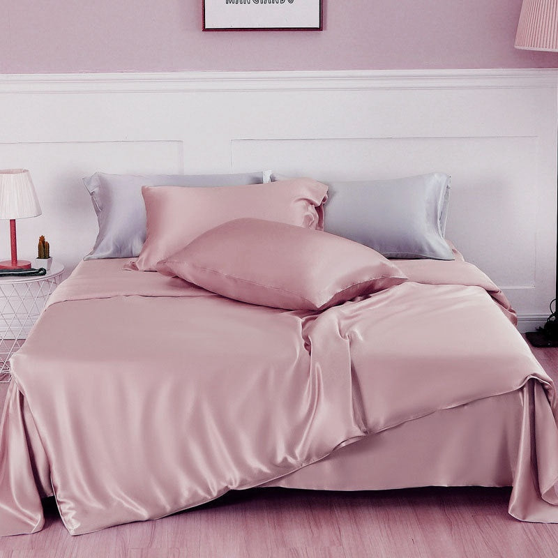 Double-sided Silk Bedding Duvet Cover EX-STOCK Canada 
