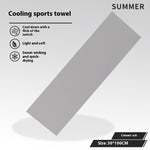 Cold Feeling Towel Outdoor Sports Sweat-absorbent Breathable Towel EX-STOCK Canada 