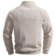European And American Half Zipper Sweater Stand-up Collar All-match Fleece Men's Sweater Top EX-STOCK Canada 