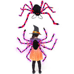 Halloween Spider Backpack Nine LED Modes Plush Sugar Bag - EX-STOCK Canada