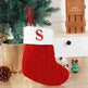 Cute Letters Christmas Stockings Decorative Creative Tree Pendant Wool Knitted Socks - EX-STOCK CANADA