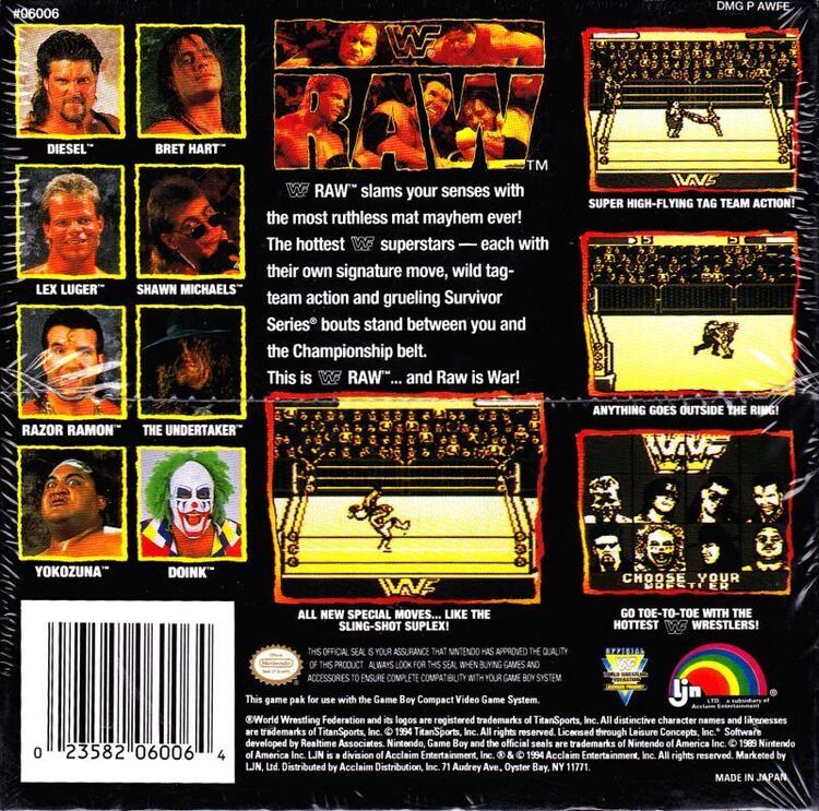 WWF Raw (usagé) 