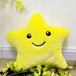 Unique Luminous Pillow Vivid Star Design LED Light Colorful Cushion Stars Plush Pillow Toys Gift For Kids Children Girl - EX-STOCK Canada