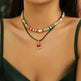 Christmas Beaded Necklace for women - EX-STOCK CANADA