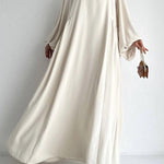 Middle East Muslim Women's Wear Plain Clothing Robe - EX-STOCK Canada