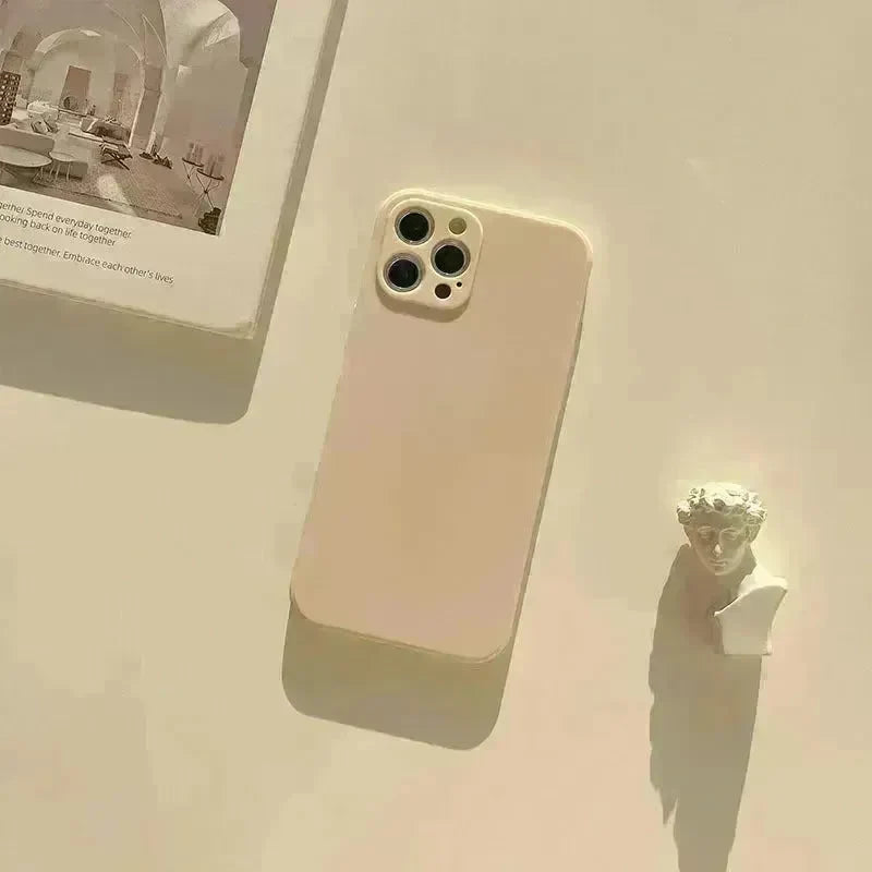 Original Liquid Silicone Frosted Phone Case - EX-STOCK CANADA