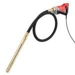 Handheld Concrete Vibrator, 800W Electric Vibrator 13000 VPM, Electric Concrete Vibrating Tool With 6.6ft  2m Shaft Rod, Portable Pencil Cement Vibrator Remove Air Bubble And Mix Concrete EX-STOCK