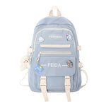 Elegant Mori Leisure Backpack Large Capacity Early High School Student Schoolbag EX-STOCK