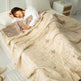 Cotton Four-layer Gauze Towel Blanket Air Conditioning Blanket Thin Duvet EX-STOCK Canada 