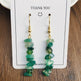 Handmade DIY Natural Crystal Stone Beaded Earrings - EX-STOCK Canada