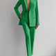 Women's Business Casual Suit Set – Long Sleeve Blazer & Slim Trousers | Canada & USA