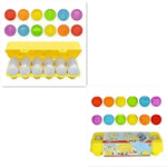 Baby Learning Educational Toy Smart Egg Toy Games Shape Matching Sorters Toys Montessori Eggs Toys For Kids Children - EX-STOCK CANADA