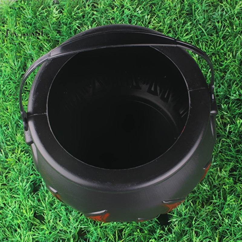 Creative Halloween Black Witch Flame Barrel Ornament - EX-STOCK Canada