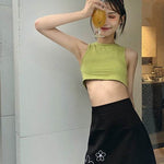 Summer Halter neck tank Tops and Skirt Outfit set - EX-STOCK Canada