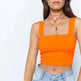 Summer New Fashion Women Crop Top Sexy Sleeveless Tank Tops - EX-STOCK CANADA