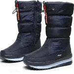 Winter New Plus Velvet Thick Cotton Shoes Thermal Middle Tube Waterproof Non-slip Boots - EX-STOCK CANADA