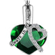 Crystal Heart Pendant - EX-STOCK Canada