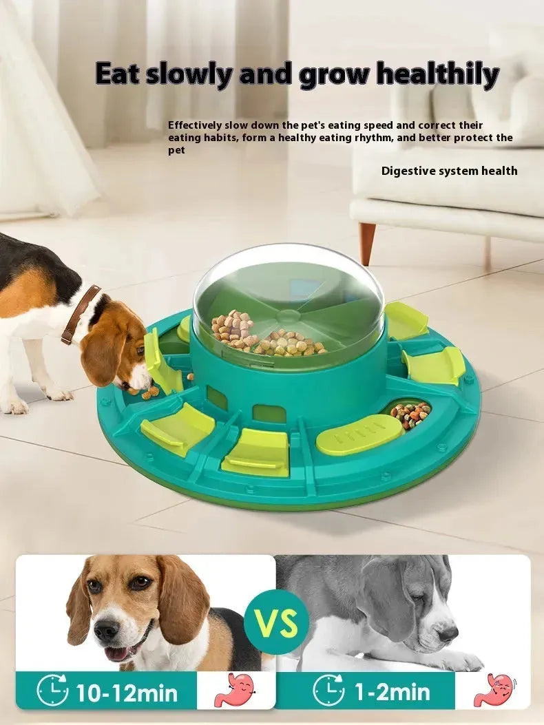 Interactive Dog Puzzle Toy For IQ Improvement And Slow Feeding Suitable For All Sizes Pets Nutritious Diet-Friendly Non-Electric Plastic Pets Game Pet Products - EX-STOCK CANADA