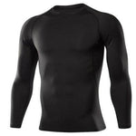 Men's Sports Quick-drying Long sleeve Workout Fitness T-shirt top - EX-STOCK Canada