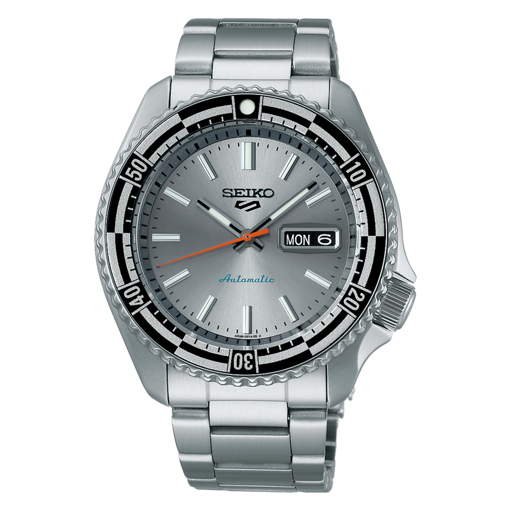 SEIKO 5 Sports 55e Anniversaire 1969 Édition Spéciale Style SKX Argent | SRPK09K1 