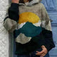 Hooded Long Sleeve Digital Printing Loose Casual Sweater For Women - EX-STOCK CANADA