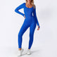 Seamless Long Sleeve Yoga Jumpsuit Bodycon Women Activewear Athleisure Romper - EX-STOCK Canada