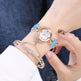 Women's Bracelet Watch Flower Disk Two-piece Bracelet Set - EX-STOCK Canada