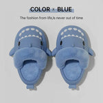 Winter Shark Slippers Detachable Warm Fuzzy Slippers Bedroom House Shoes Women - EX-STOCK Canada