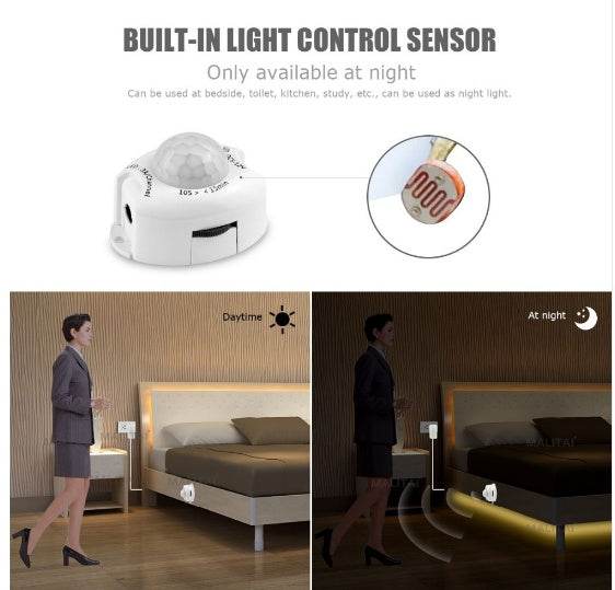 intelligent LED Motion sensor Strip light - EX-STOCK Canada