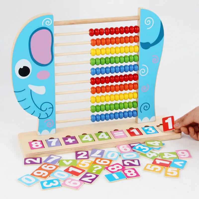 Kindergarten Elementary School Math Children Standing Abacus Count frame - EX-STOCK CANADA