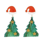 Creative Niche Fashion Temperament Trendy Festive Acrylic Earrings - EX-STOCK CANADA