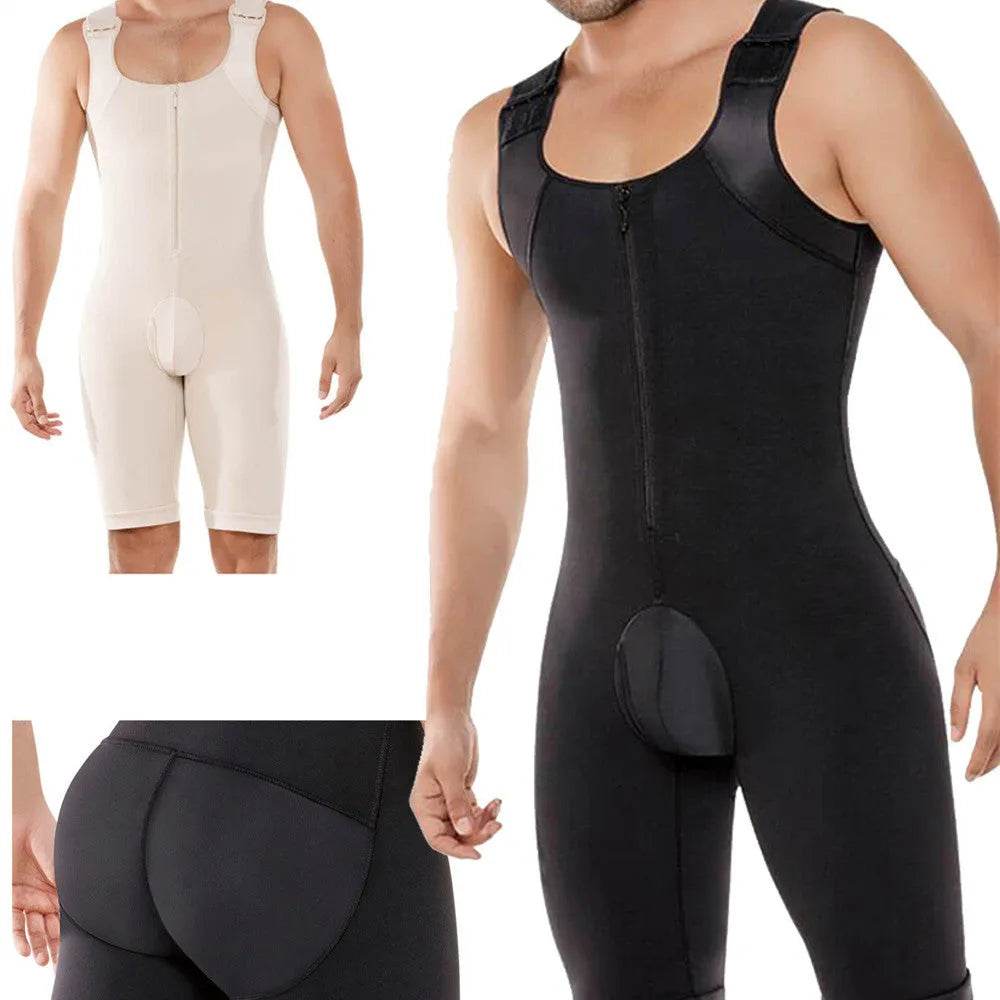 Thick Sleeveless Compressing Slimming Bodysuit shapewear for Men - EX-STOCK Canada