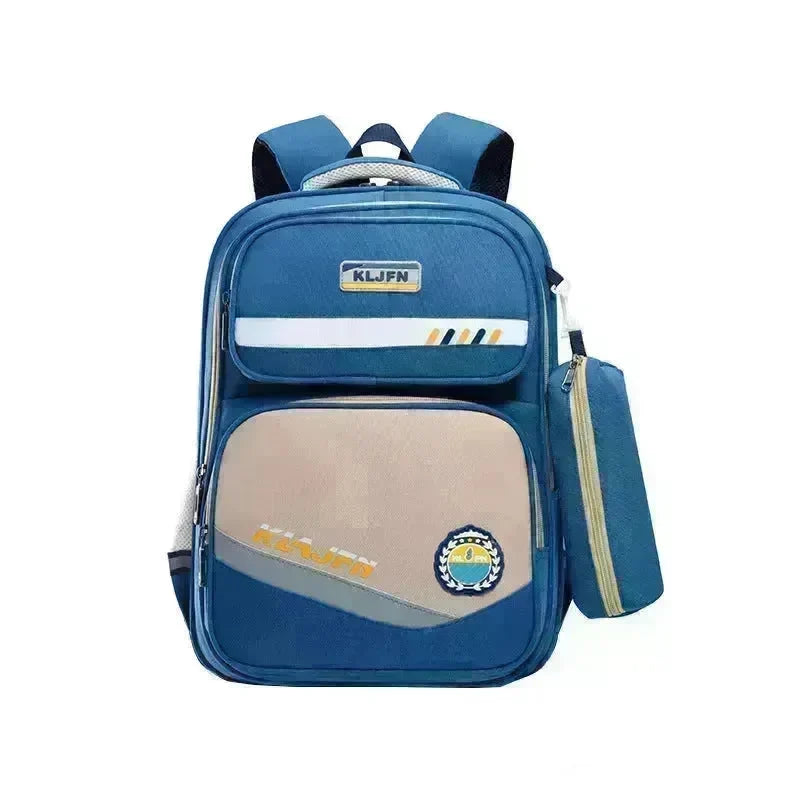 Portable Burden Alleviation Bull Wheel Trolley Schoolbag Bookbag for Boy and Girl - EX-STOCK CANADA